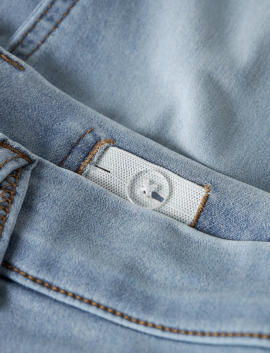name it - NKMTHEO XSLIM SWE JEANS 3113-TH NOOS - skinny jeans - bright light blue denim - 4