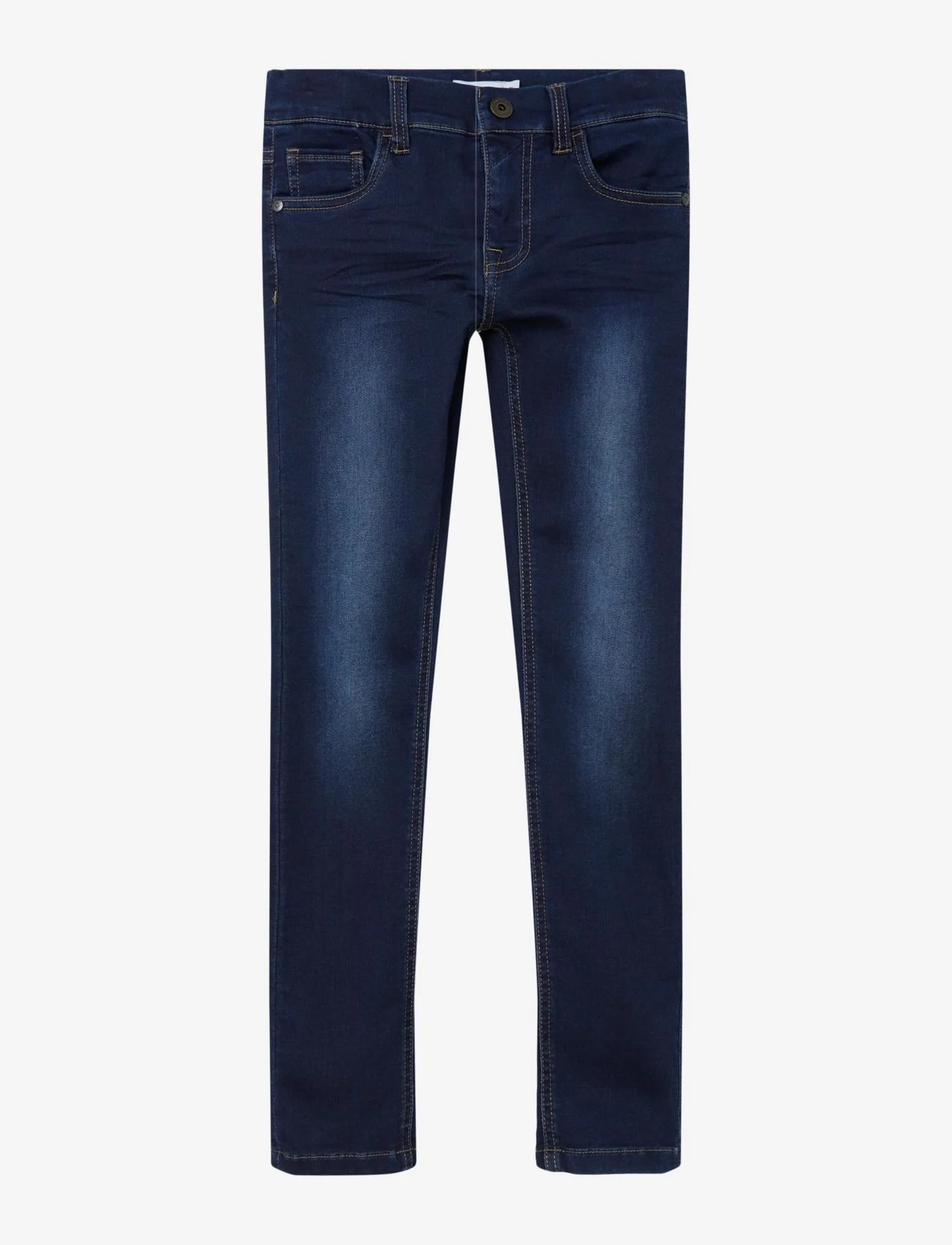 name it - NKMTHEO XSLIM SWE JEANS 3113-TH NOOS - regular jeans - dark blue denim - 0