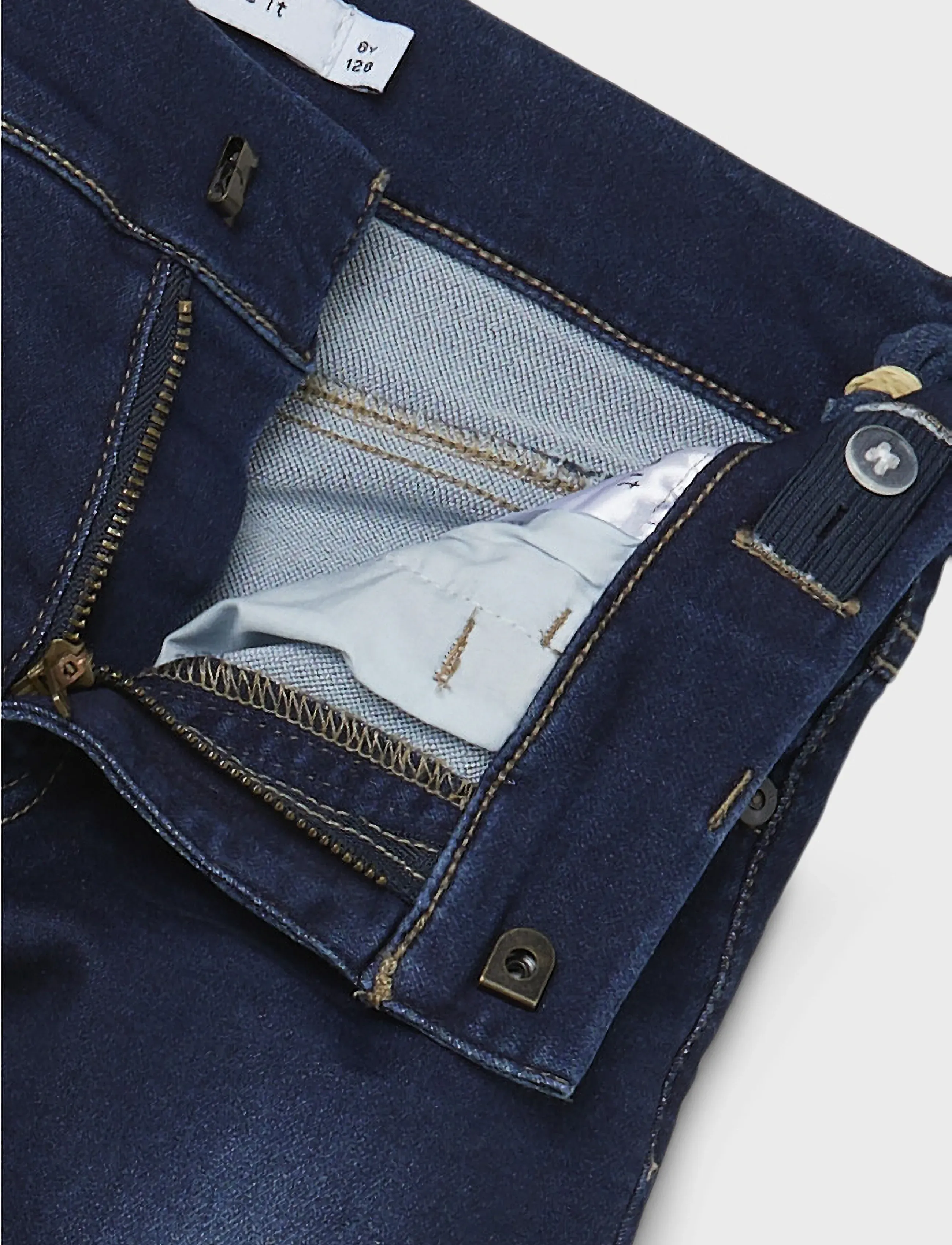 name it - NKMTHEO XSLIM SWE JEANS 3113-TH NOOS - pillifarkut - dark blue denim - 5