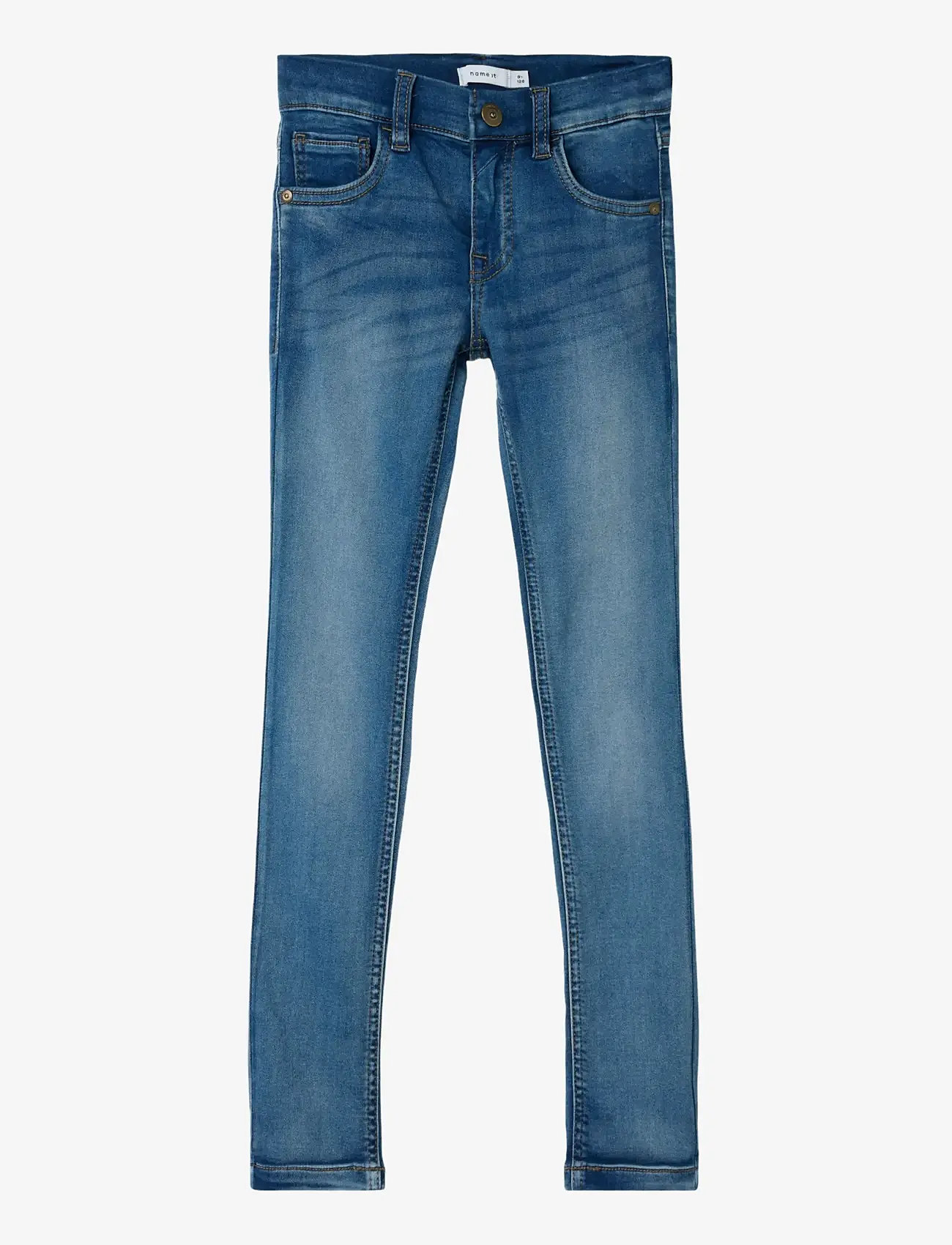 name it - NKMTHEO XSLIM SWE JEANS 3113-TH NOOS - jeans skinny - denim blue - 0