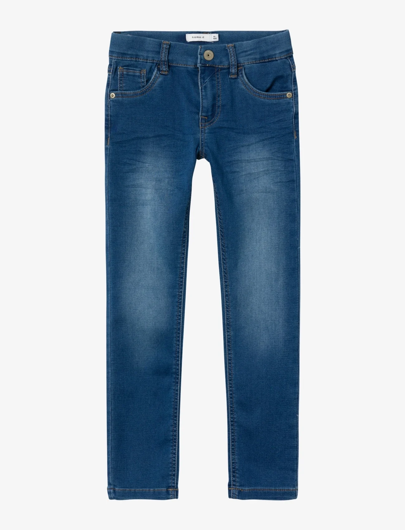name it - NKMTHEO XSLIM SWE JEANS 3113-TH NOOS - regular jeans - denim blue - 0
