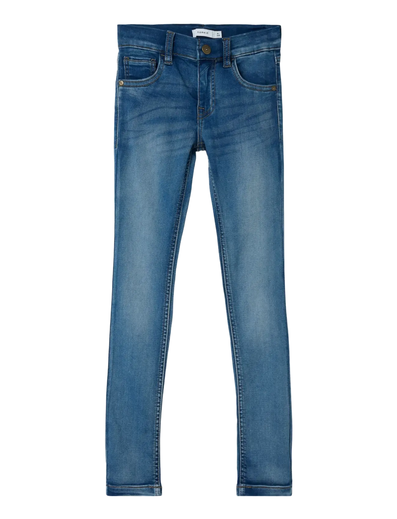 name it - NKMTHEO XSLIM SWE JEANS 3113-TH NOOS - siaurėjantys džinsai - denim blue - 0