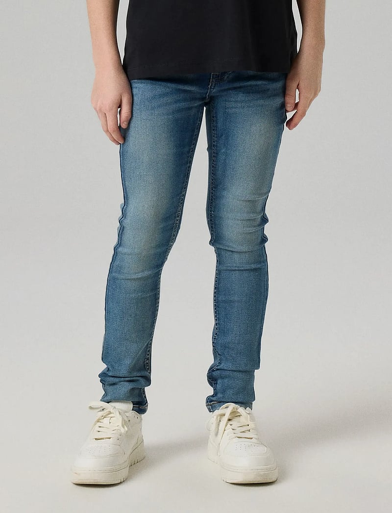 name it - NKMTHEO XSLIM SWE JEANS 3113-TH NOOS - jeans skinny - denim blue - 2