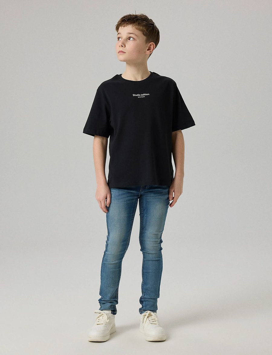 name it - NKMTHEO XSLIM SWE JEANS 3113-TH NOOS - siaurėjantys džinsai - denim blue - 3