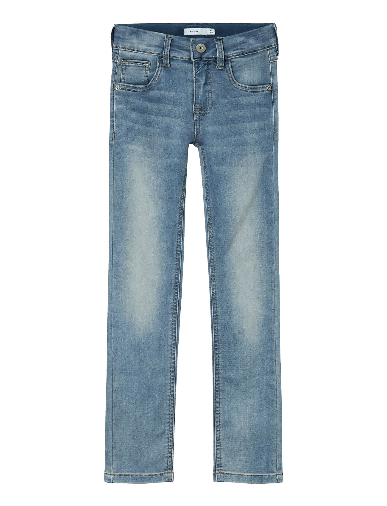 Light Blue Denim Theo Slim Jeans Noos str. 140