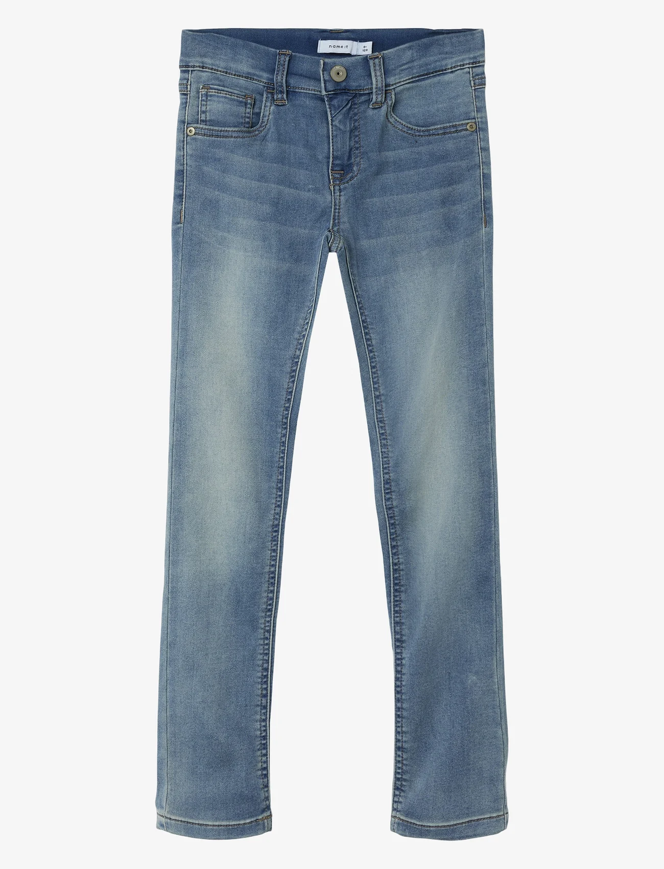 name it - NKMTHEO XSLIM SWE JEANS 3113-TH NOOS - regular jeans - light blue denim - 0