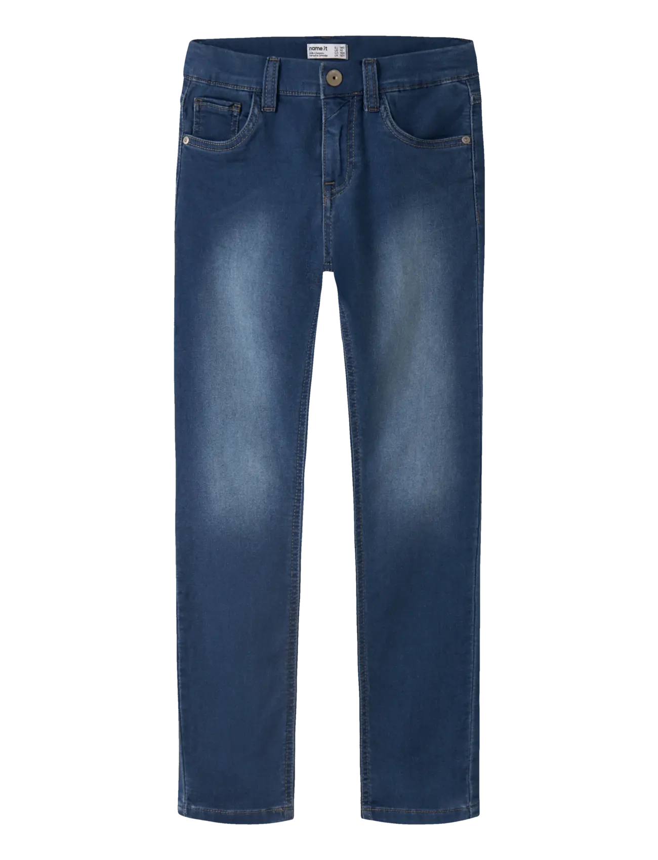 name it NKMTHEO XSLIM SWE JEANS 3113-TH NOOS - Inspiration - MEDIUM BLUE DENIM / blue