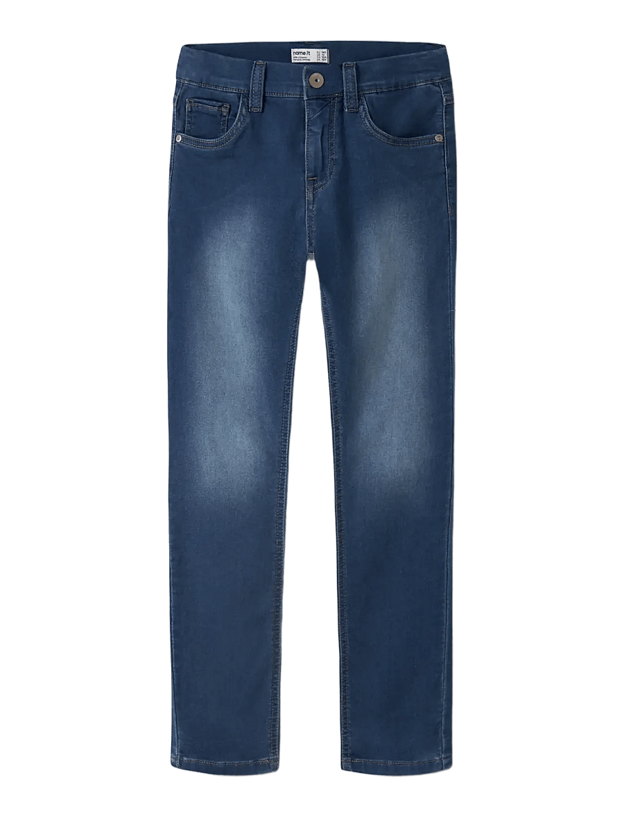 name it - NKMTHEO XSLIM SWE JEANS 3113-TH NOOS - skinny jeans - medium blue denim - 3