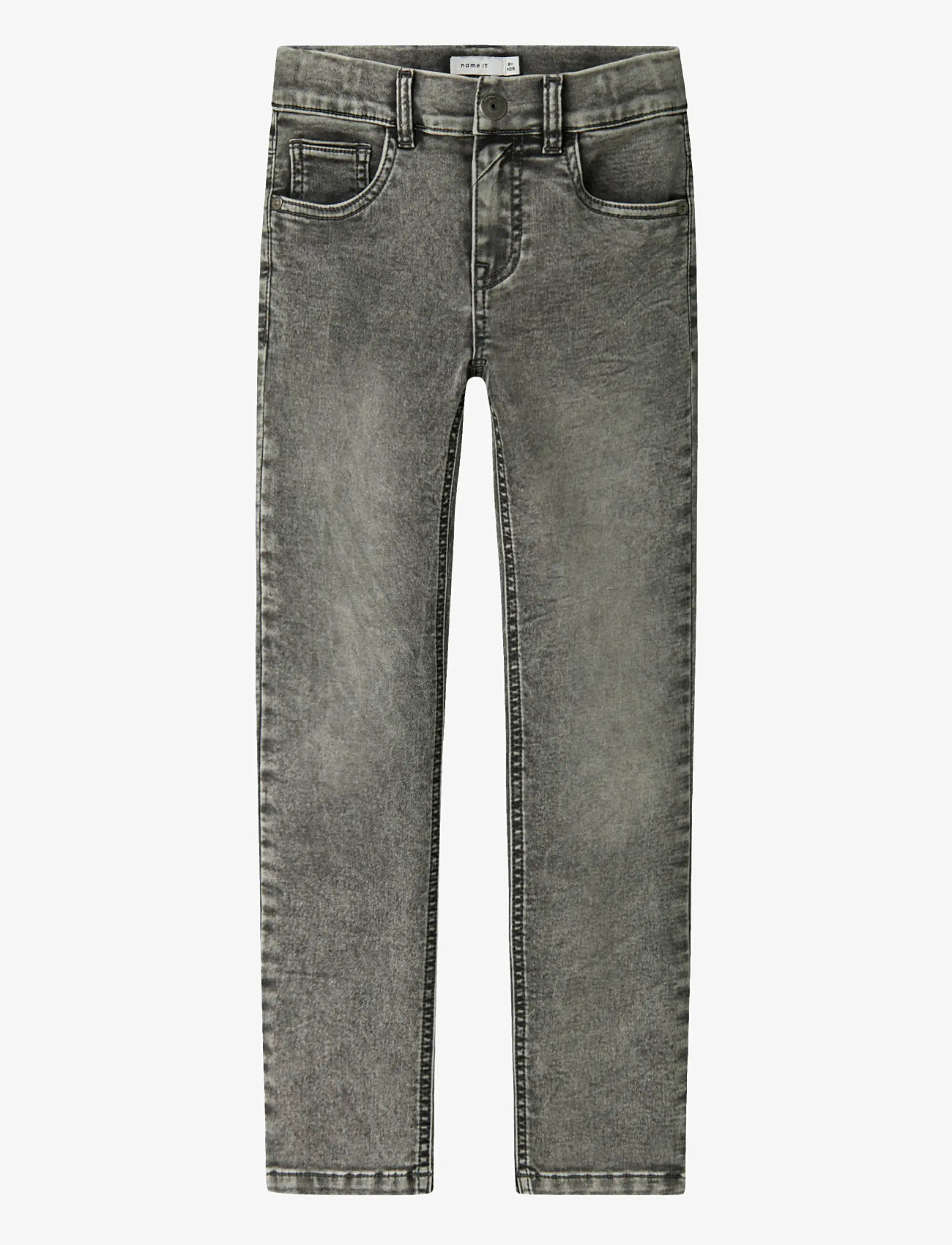 name it - NKMTHEO XSLIM SWE JEANS 3113-TH NOOS - skinny jeans - medium grey denim - 1