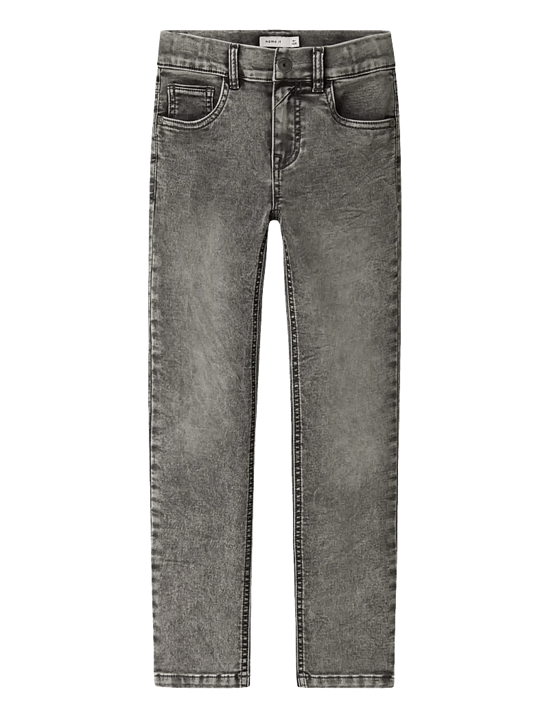 name it - NKMTHEO XSLIM SWE JEANS 3113-TH NOOS - skinny jeans - medium grey denim - 1