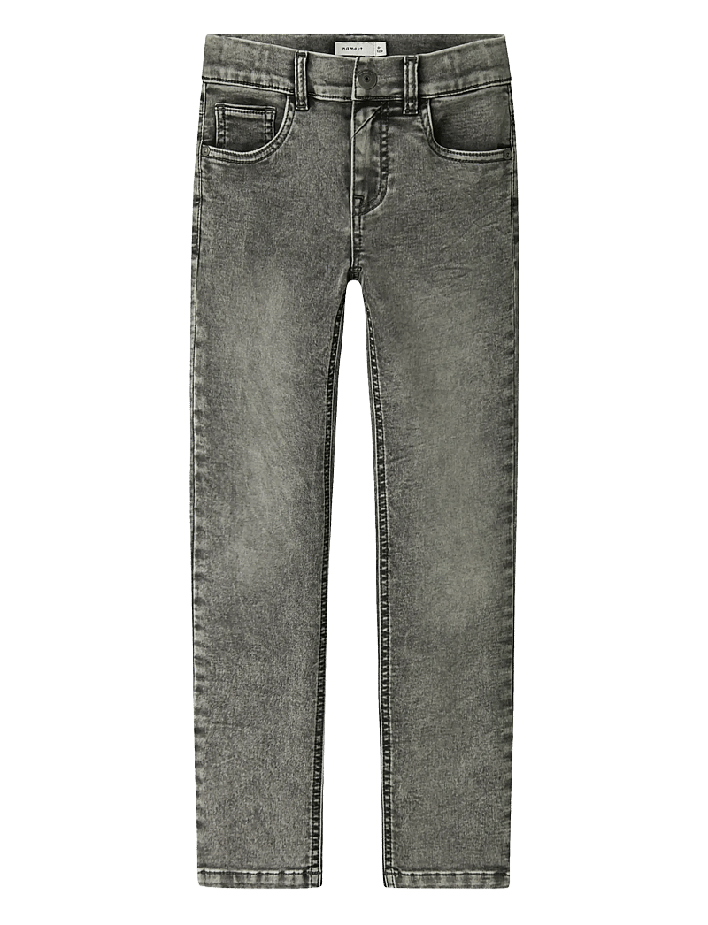 name it - NKMTHEO XSLIM SWE JEANS 3113-TH NOOS - skinny jeans - medium grey denim - 1