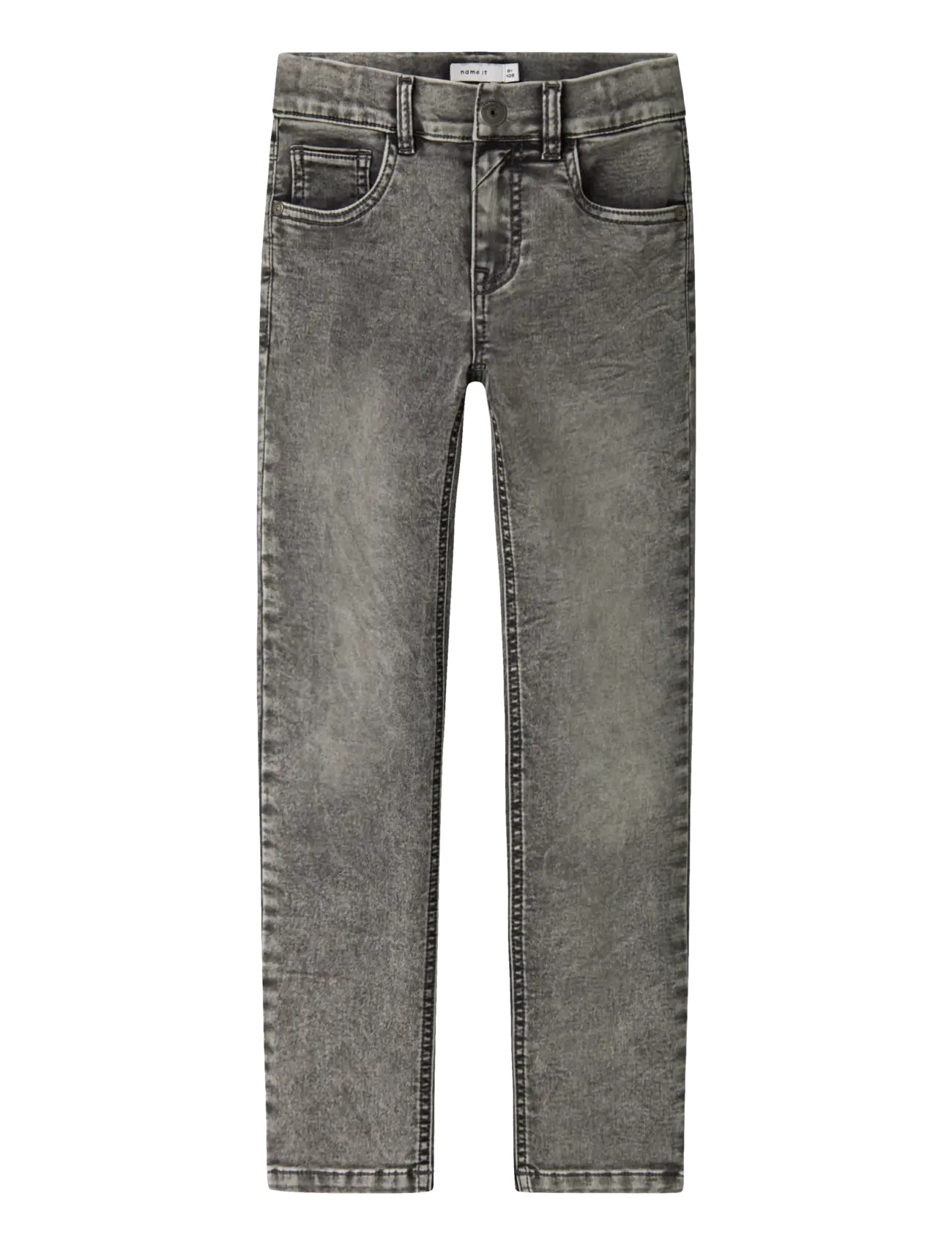 name it - NKMTHEO XSLIM SWE JEANS 3113-TH NOOS - skinny jeans - medium grey denim - 1