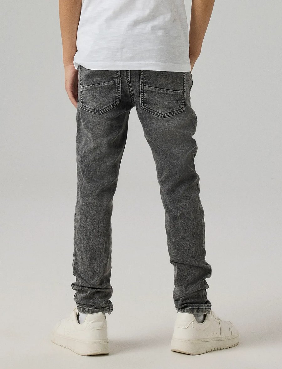name it - NKMTHEO XSLIM SWE JEANS 3113-TH NOOS - skinny jeans - medium grey denim - 3