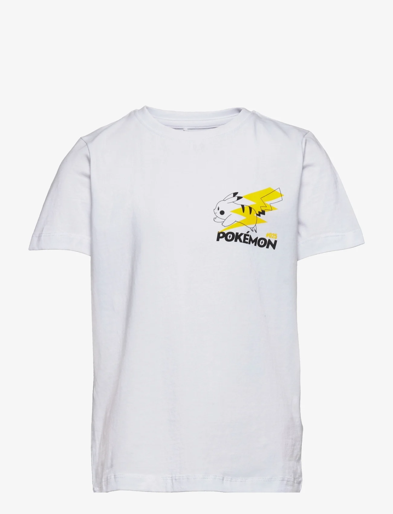 name it - NKMFALIL POKEMON SS TOP BOX BFU - short-sleeved t-shirts - bright white - 0