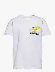 name it - NKMFALIL POKEMON SS TOP BOX BFU - kortärmade t-shirts - bright white - 0