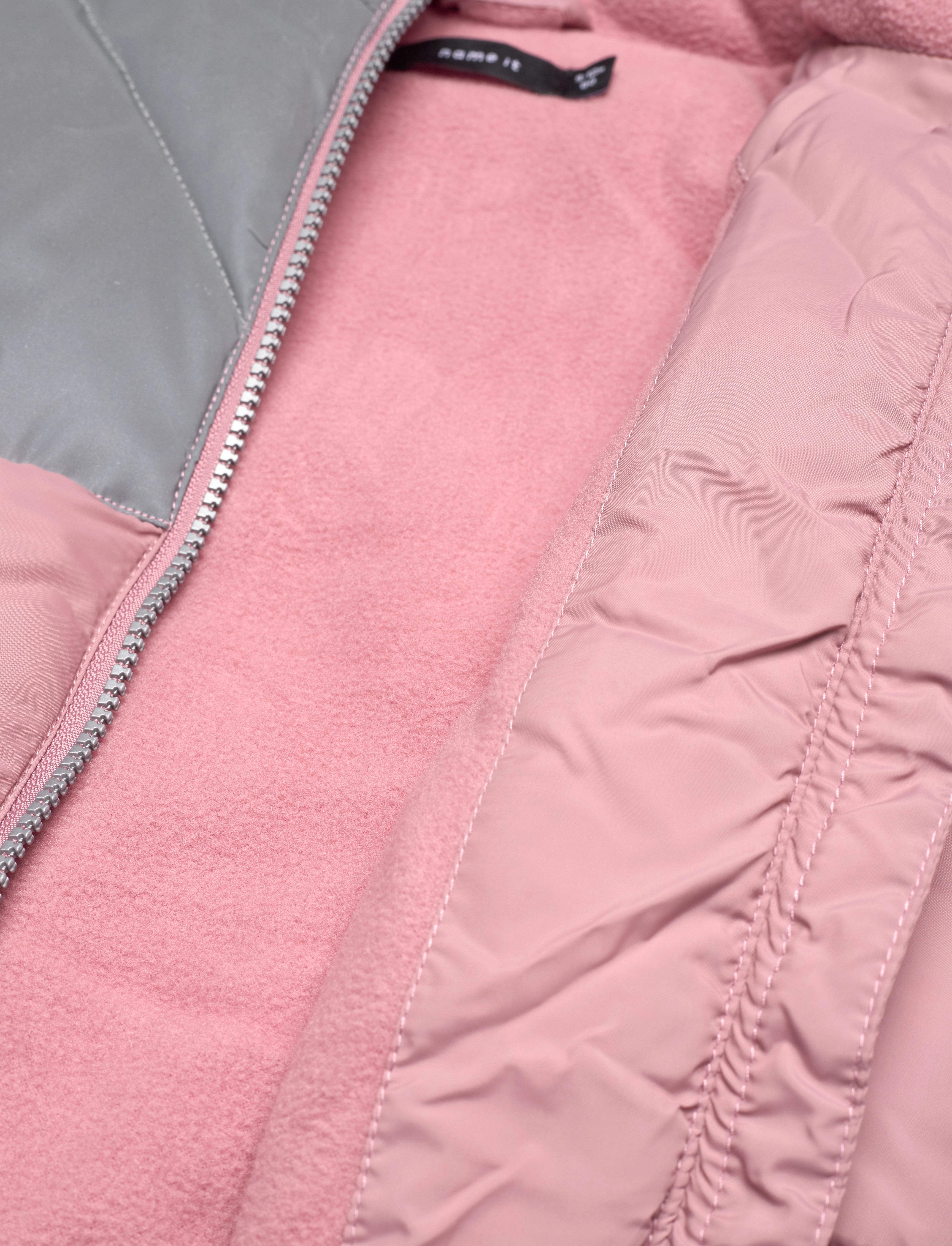 name it - NMFMAREN REFLECTIVE PUFFER JACKET - nostalgia rose - 3