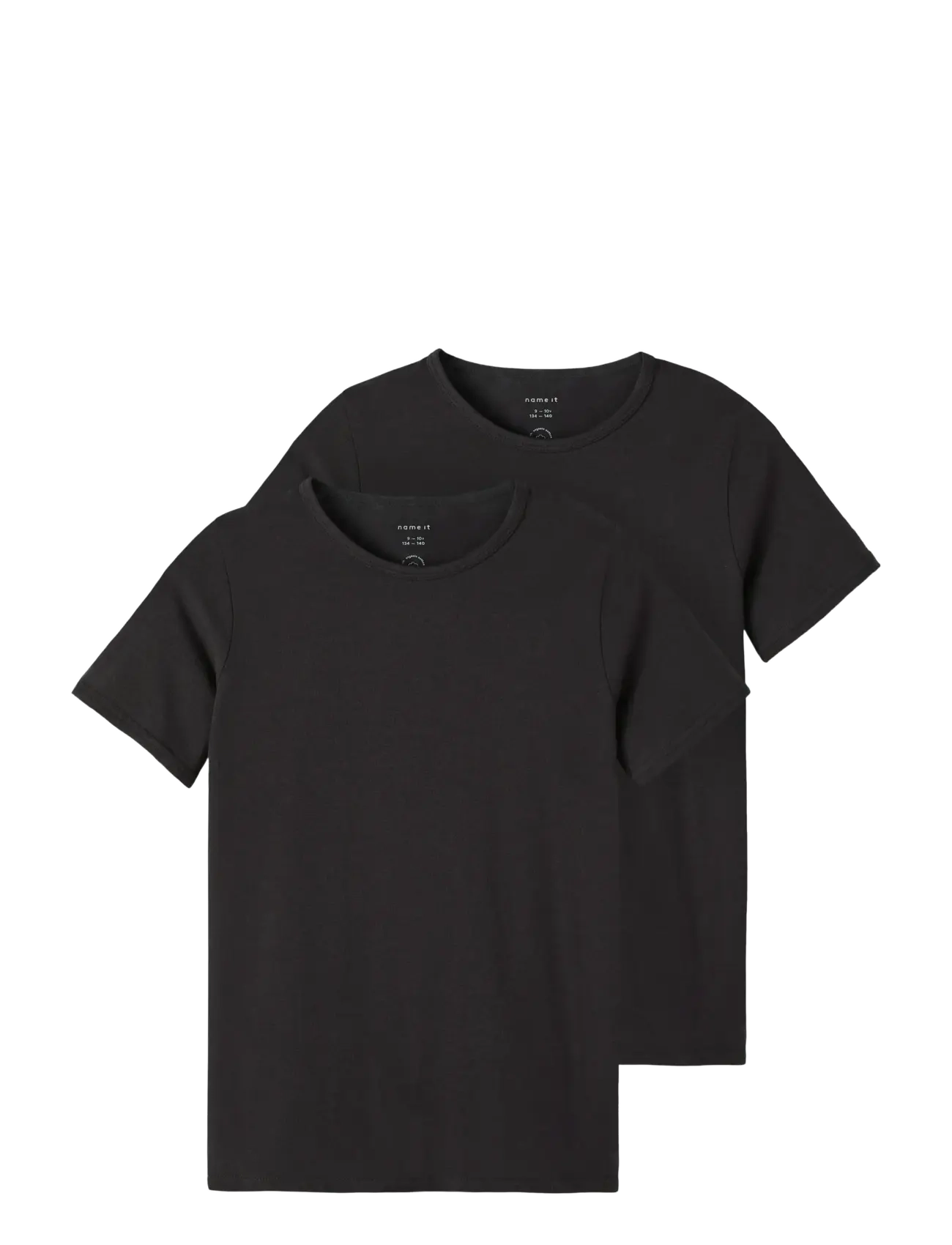 name it NKMT-SHIRT SLIM 2P NOOS - Clothing - BLACK / black
