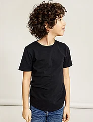 name it - NKMT-SHIRT SLIM 2P NOOS - kortärmade t-shirts - black - 2