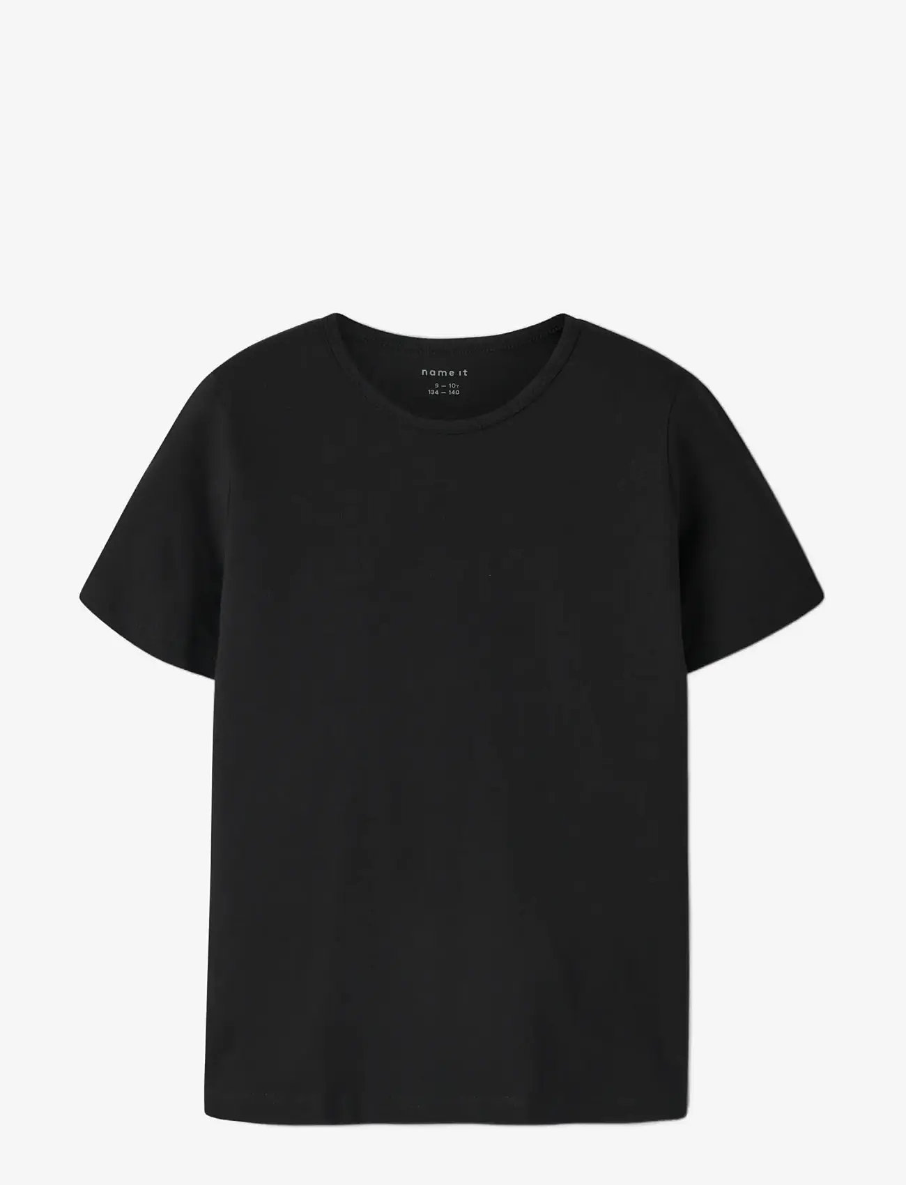 name it - NKMT-SHIRT SLIM 2P NOOS - kurzärmelige - black - 3