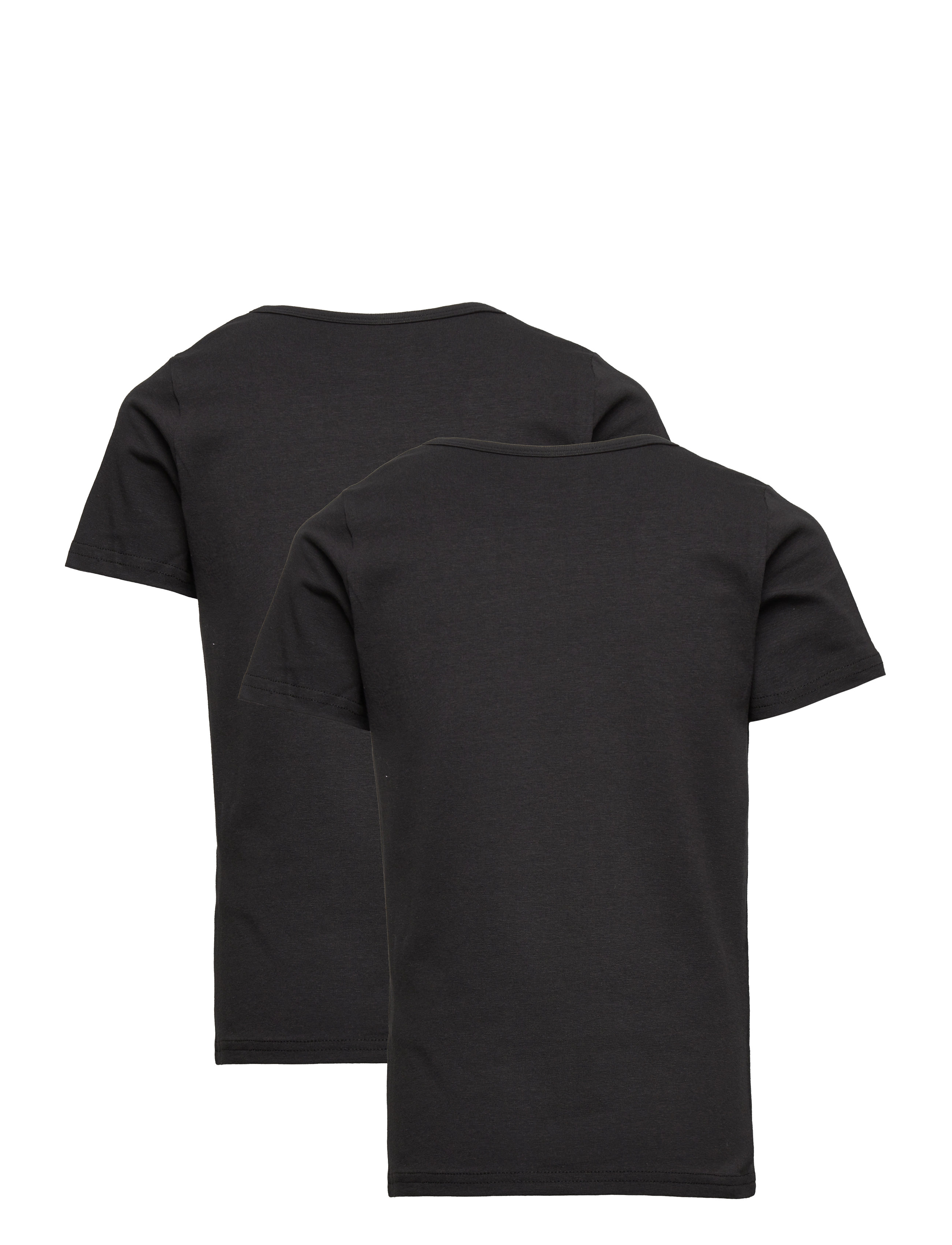 name it - NKMT-SHIRT SLIM 2P NOOS - stutterma bolir - black - 5
