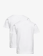 name it - NKMT-SHIRT SLIM 2P NOOS - kortermede t-skjorter - bright white - 1