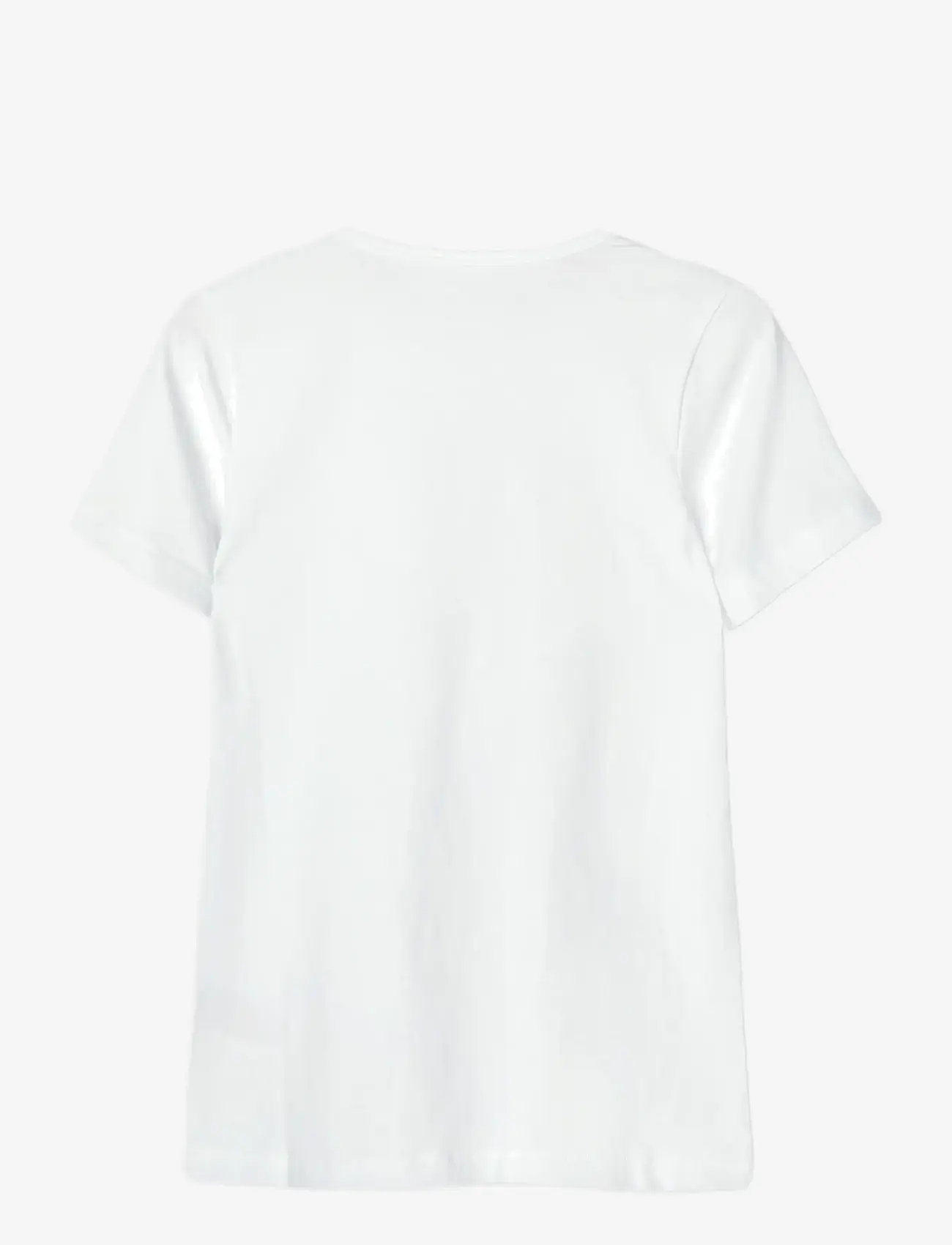 name it - NKMT-SHIRT SLIM 2P NOOS - kurzärmelige - bright white - 1
