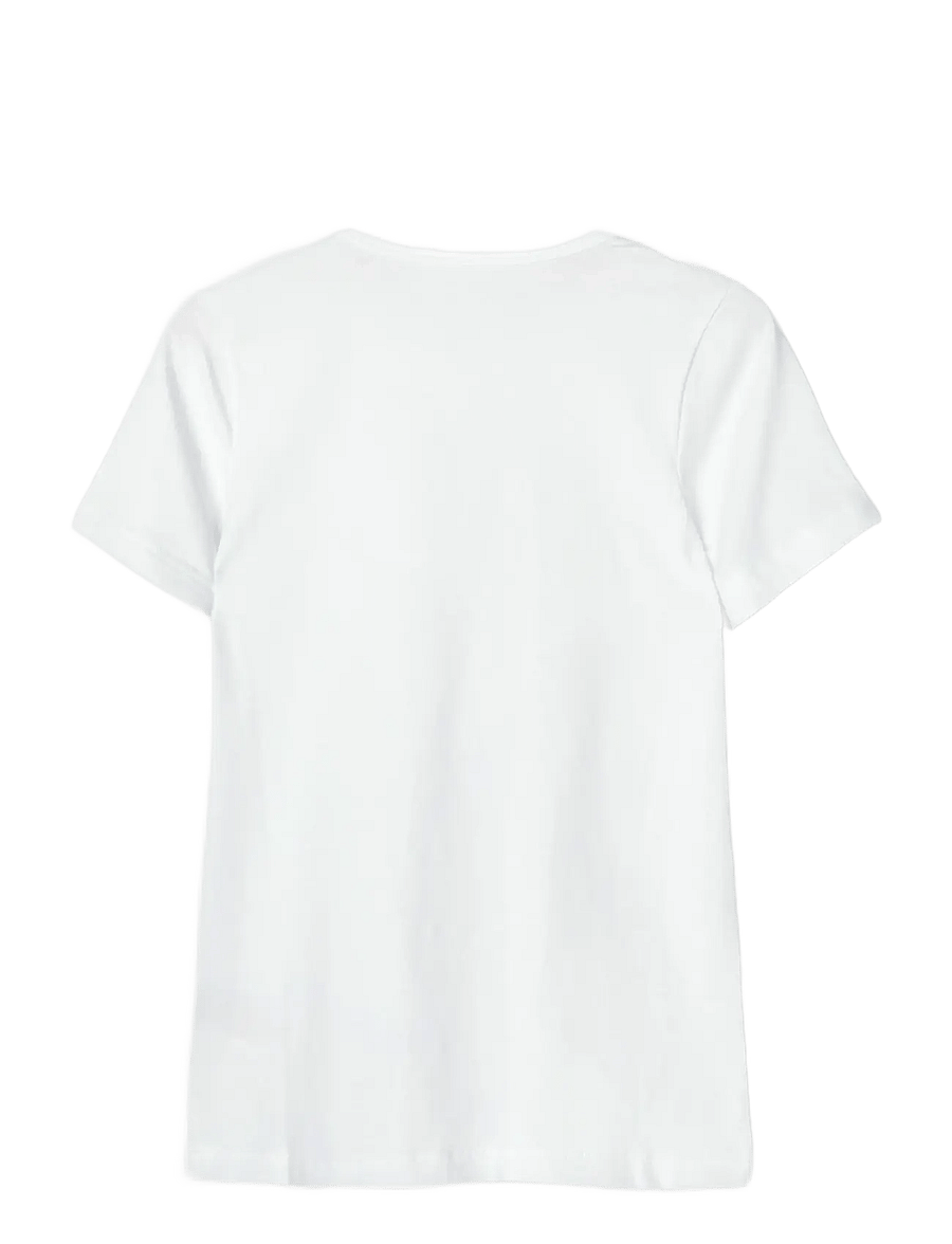 name it - NKMT-SHIRT SLIM 2P NOOS - kurzärmelige - bright white - 1