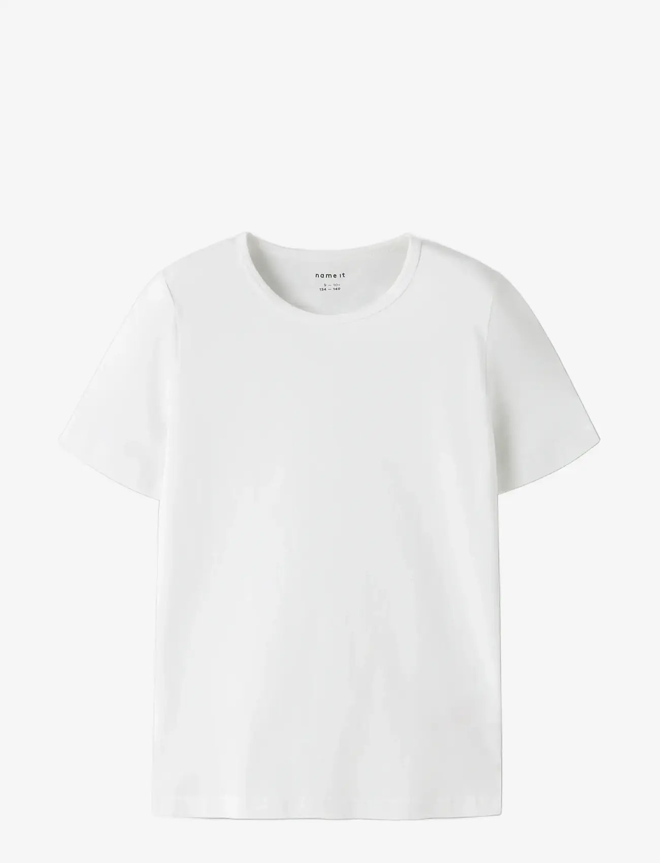 name it - NKMT-SHIRT SLIM 2P NOOS - short-sleeved t-shirts - bright white - 2