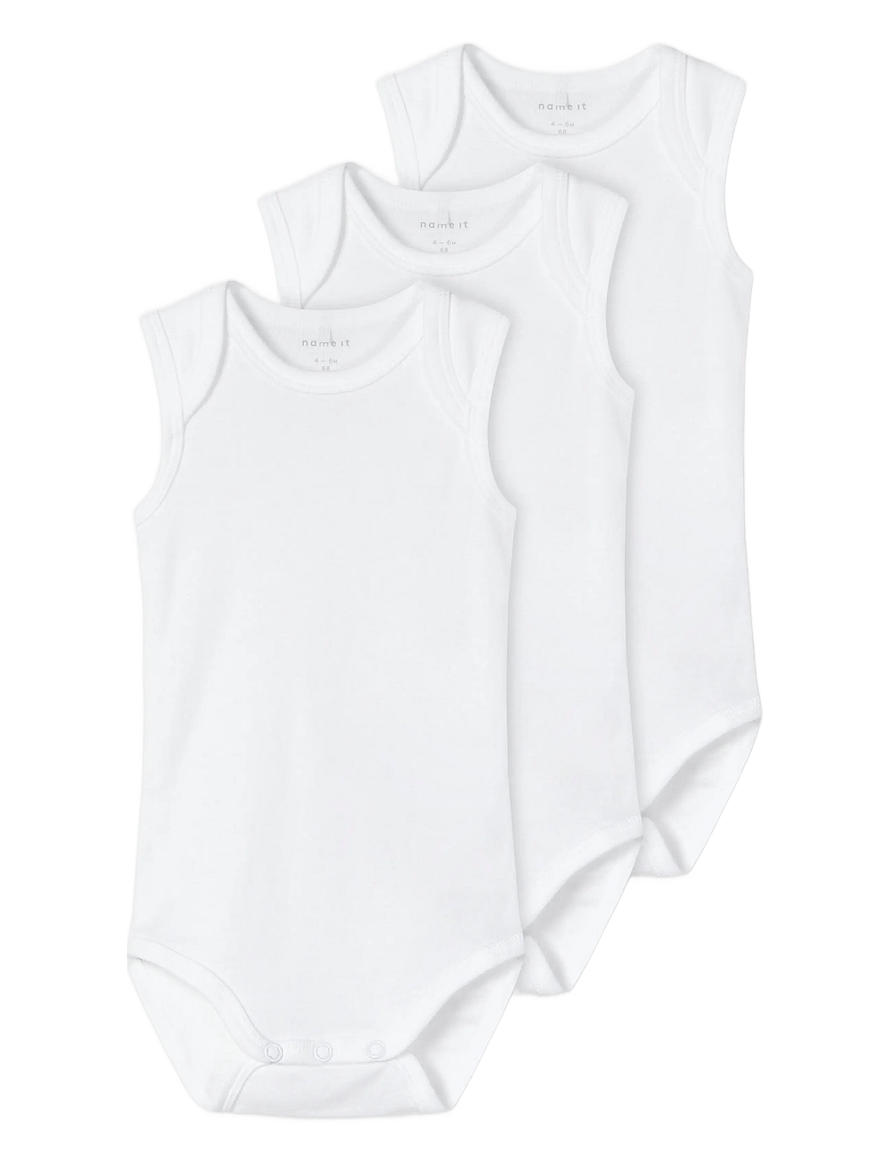Bright White Tank Solid Noos Body 3-Pak str. 86