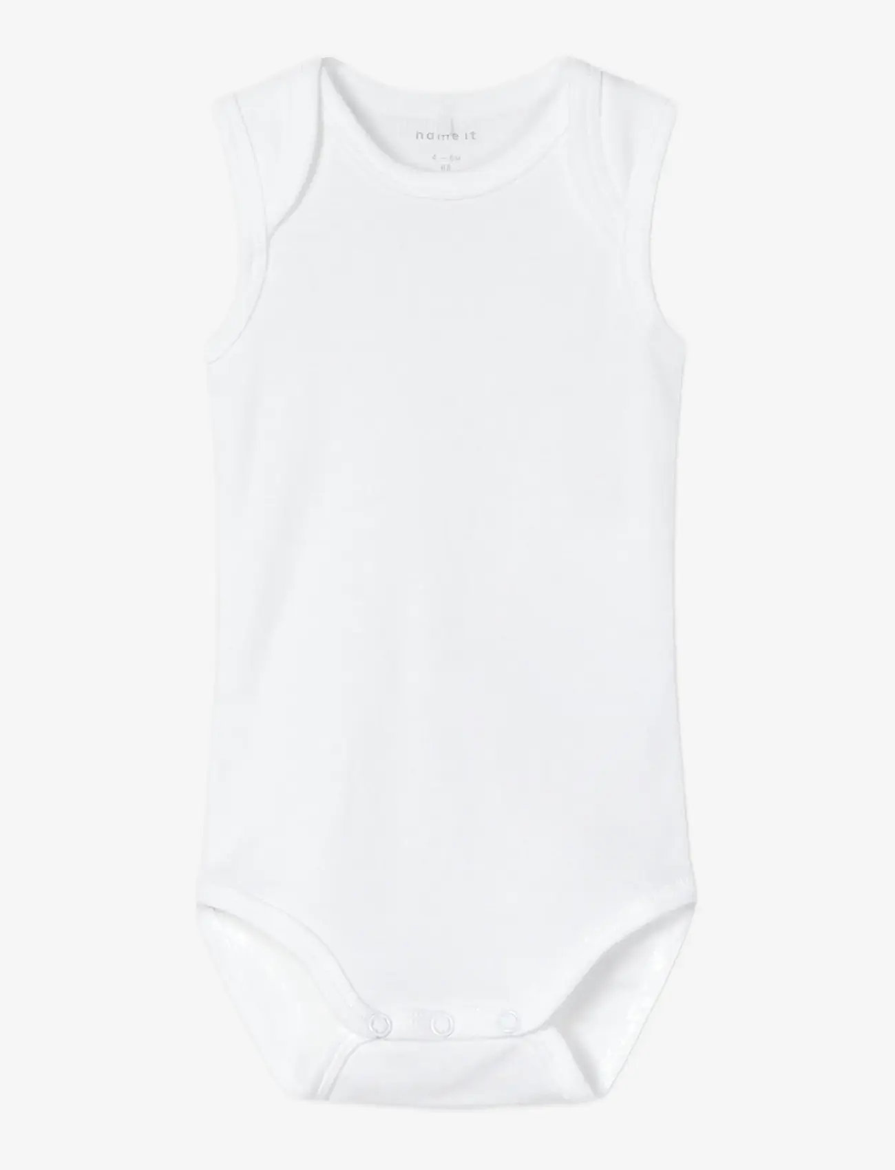 name it - NBNBODY 3P TANK SOLID WHITE 3 NOOS - multipack bodys - bright white - 2