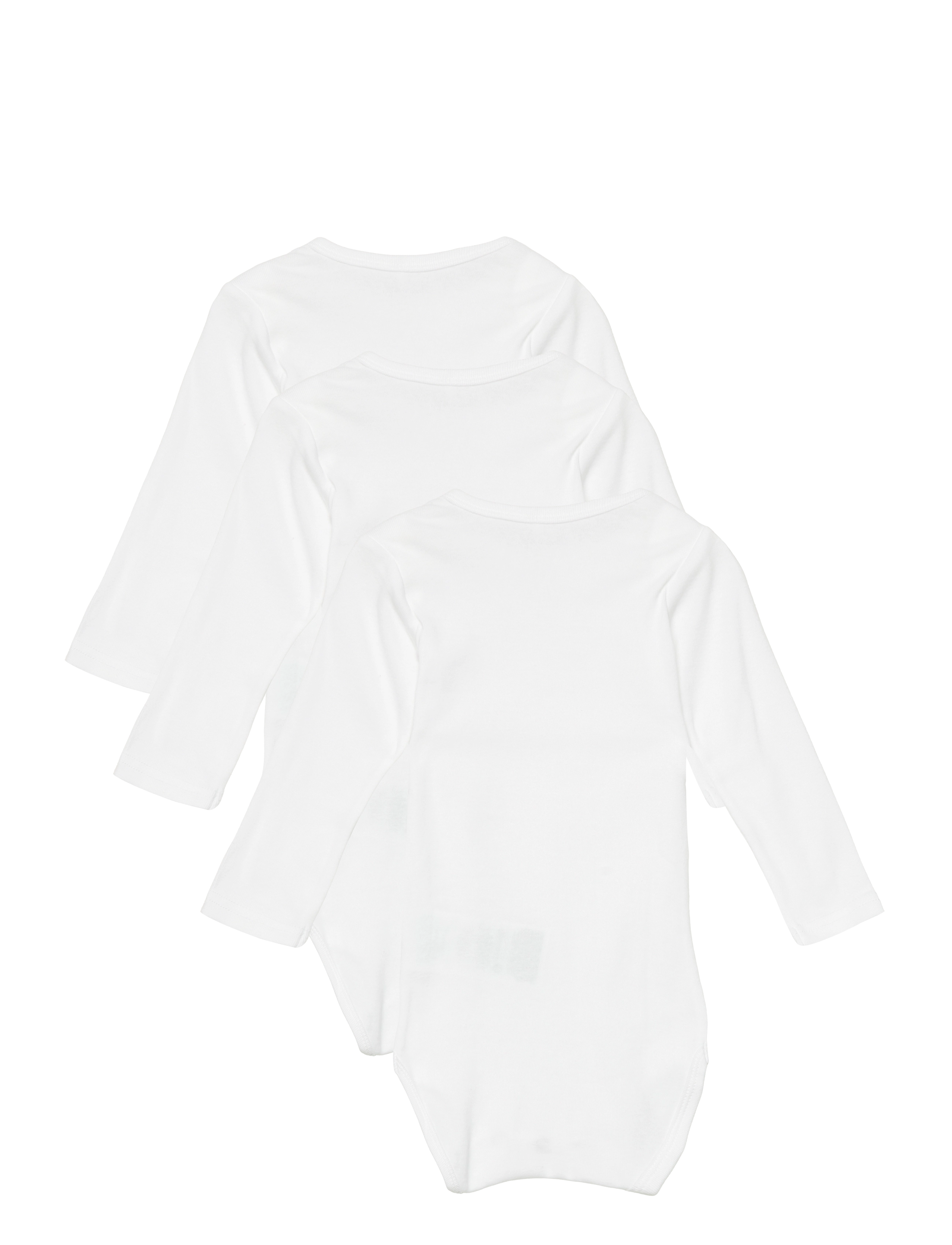 name it - NBNBODY 3P LS SOLID WHITE 3 - bright white - 1