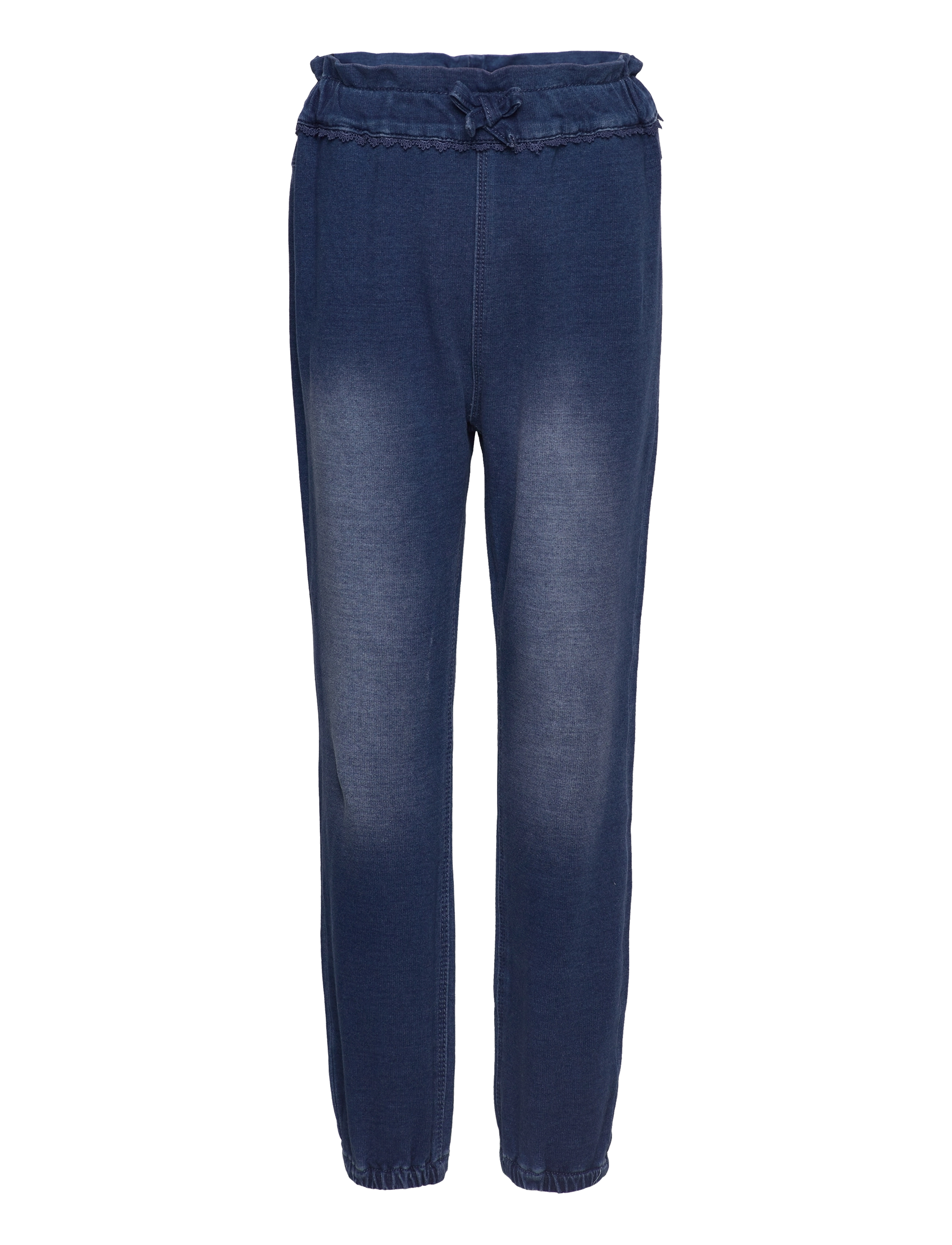 name it - NMFBIBI DNMTORINA SWE PANT NOOS - sweatpants - dark blue denim - 0
