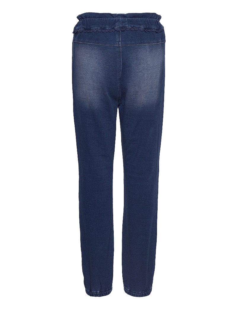 name it - NMFBIBI DNMTORINA SWE PANT NOOS - sweatpants - dark blue denim - 1