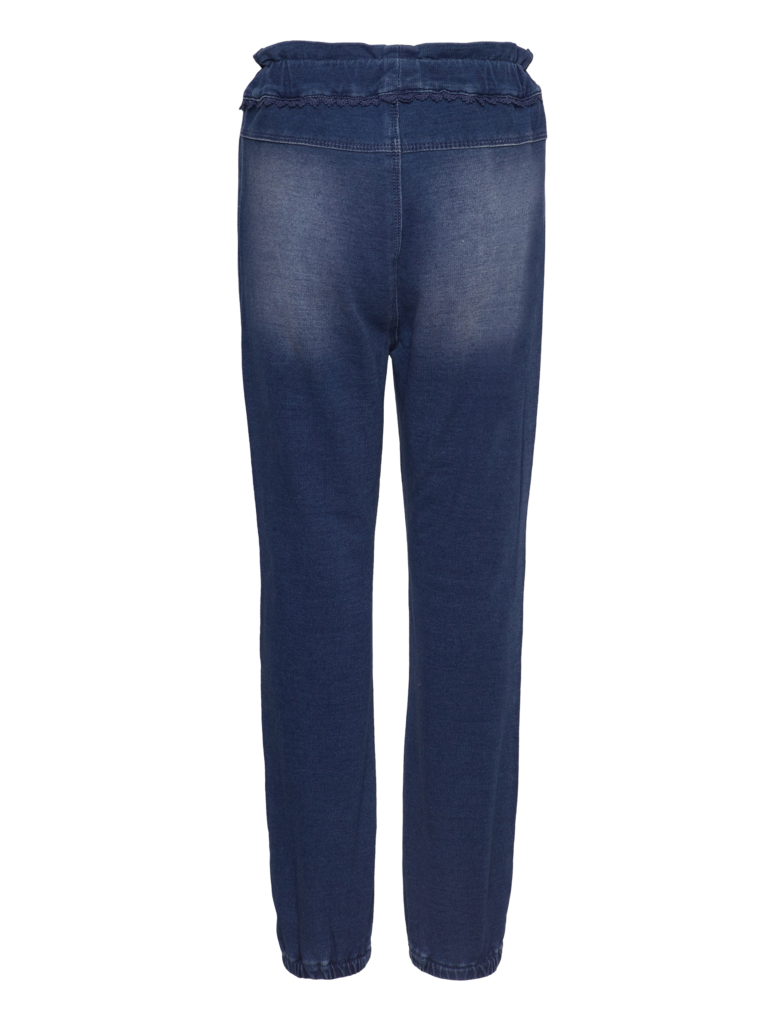 name it - NMFBIBI DNMTORINA SWE PANT NOOS - madalaimad hinnad - dark blue denim - 1