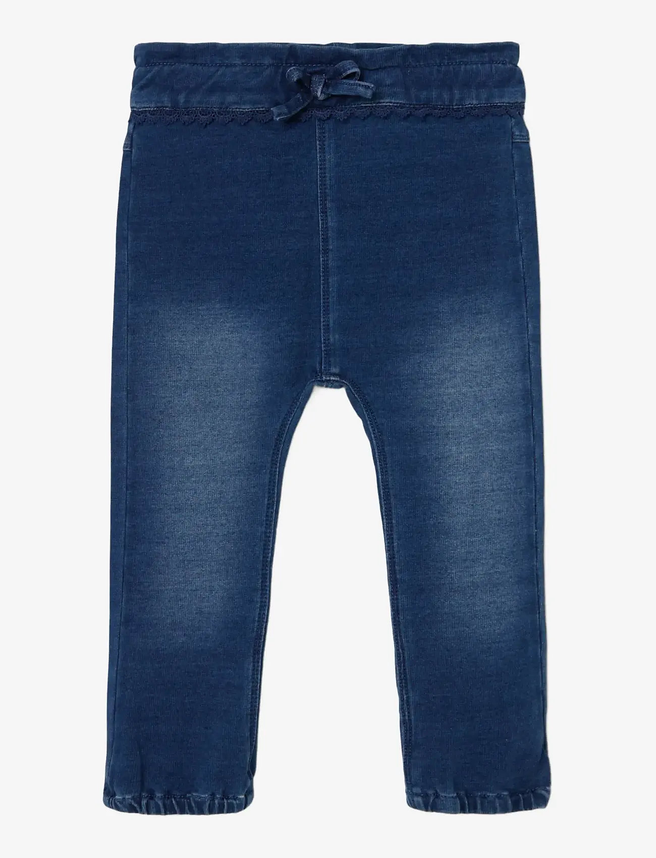 name it - NMFBIBI DNMTORINA SWE PANT NOOS - sweatpants - dark blue denim - 2