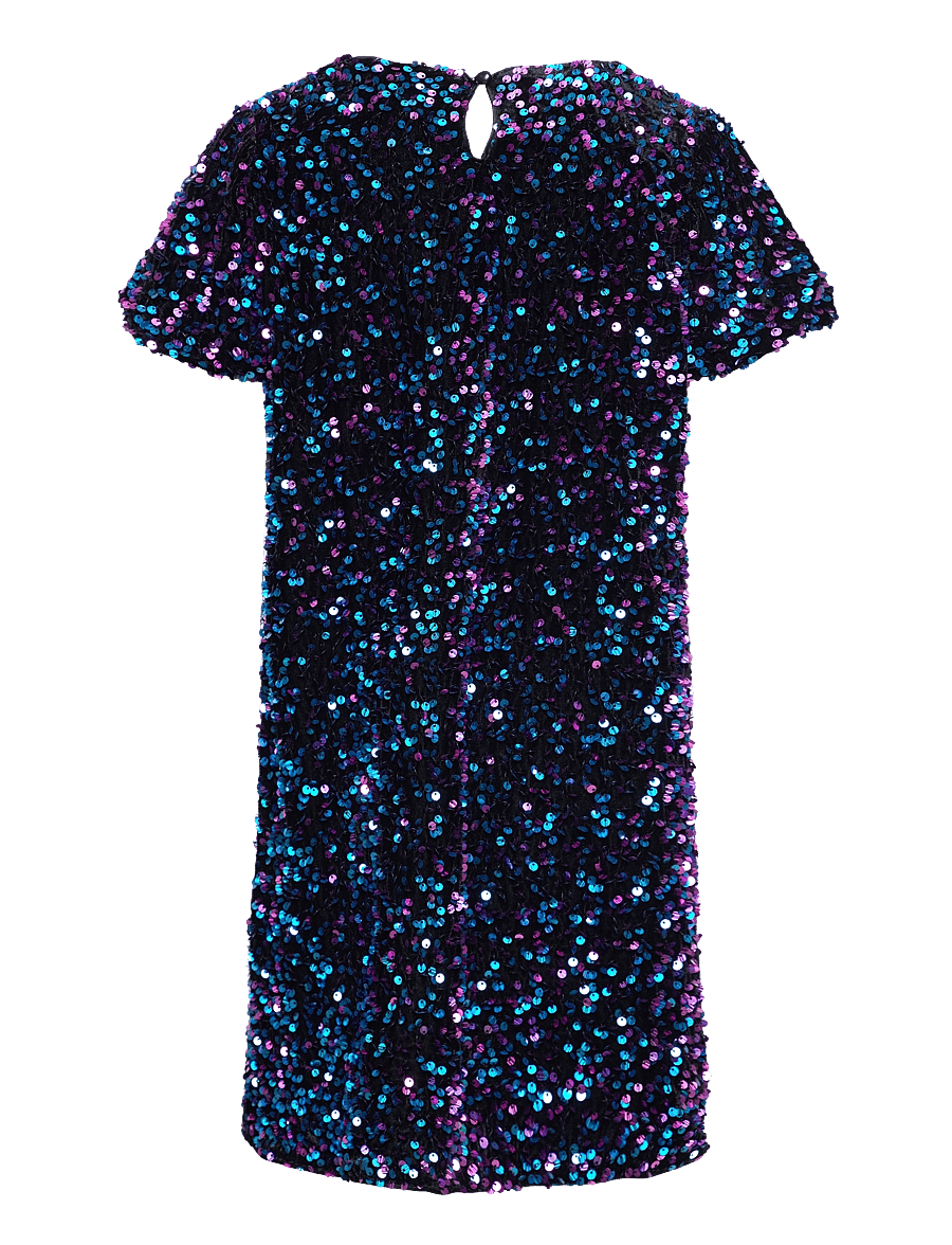 name it - NKFRUNICA SS TUNIC - festkjoler - black - 1