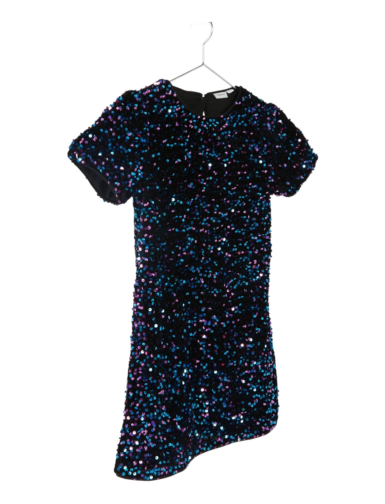 name it - NKFRUNICA SS TUNIC - festkjoler - black - 2