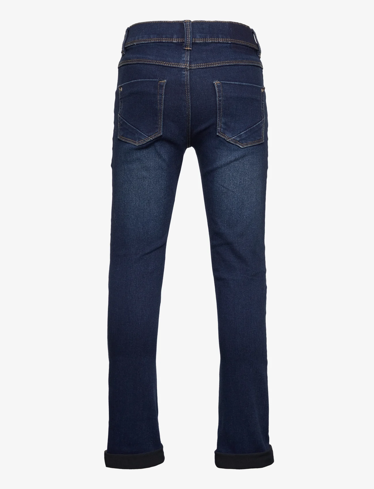 name it - NKFSALLI DNMTINDY PANT - regular jeans - dark blue denim - 1