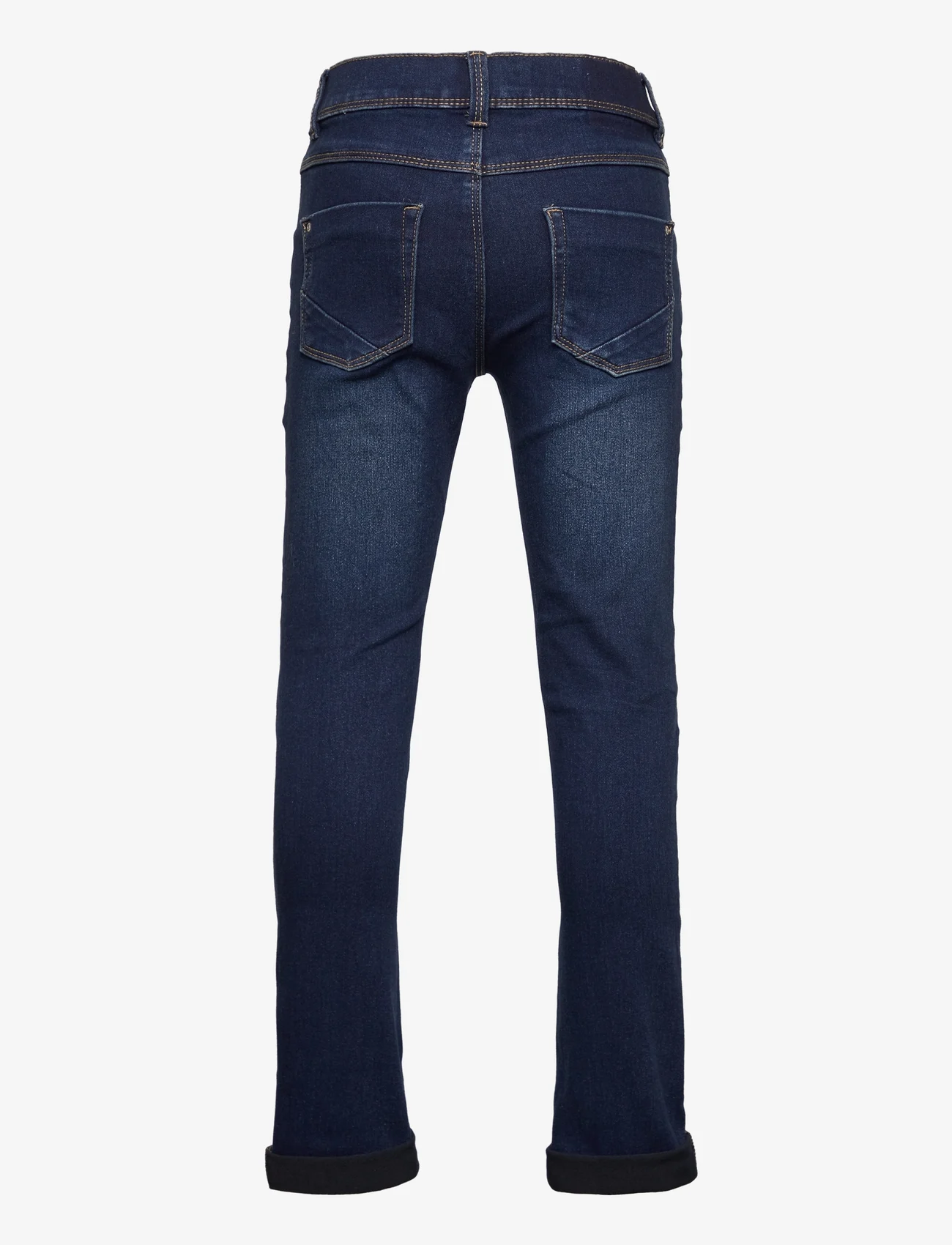 name it - NKFSALLI DNMTINDY PANT - tavalised teksad - dark blue denim - 1