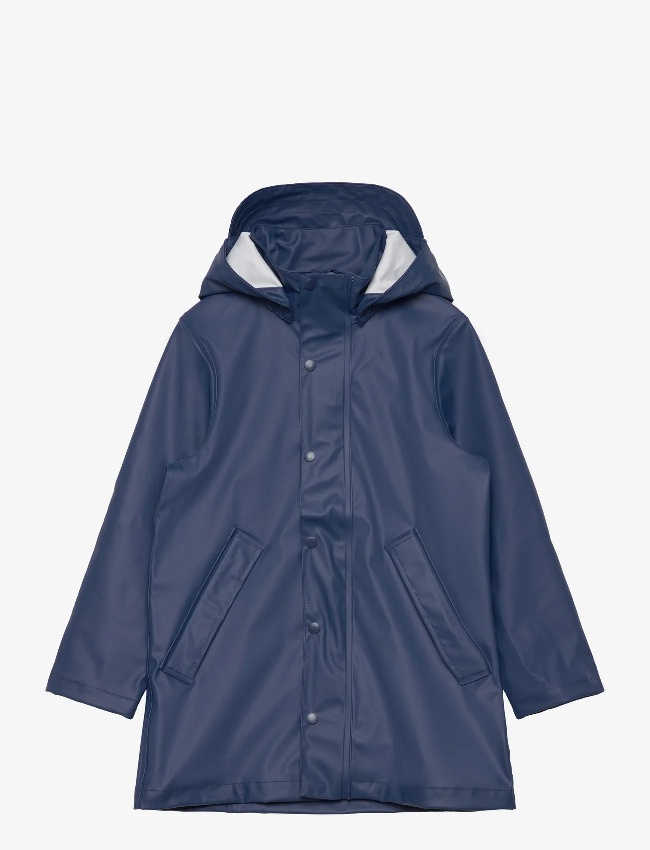 name it - NKNDRY RAIN JACKET LONG 1FO NOOS - rain jackets - insignia blue - 0
