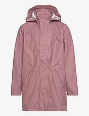 name it - NKNDRY RAIN JACKET LONG 1FO NOOS - rain jackets - wistful mauve - 0