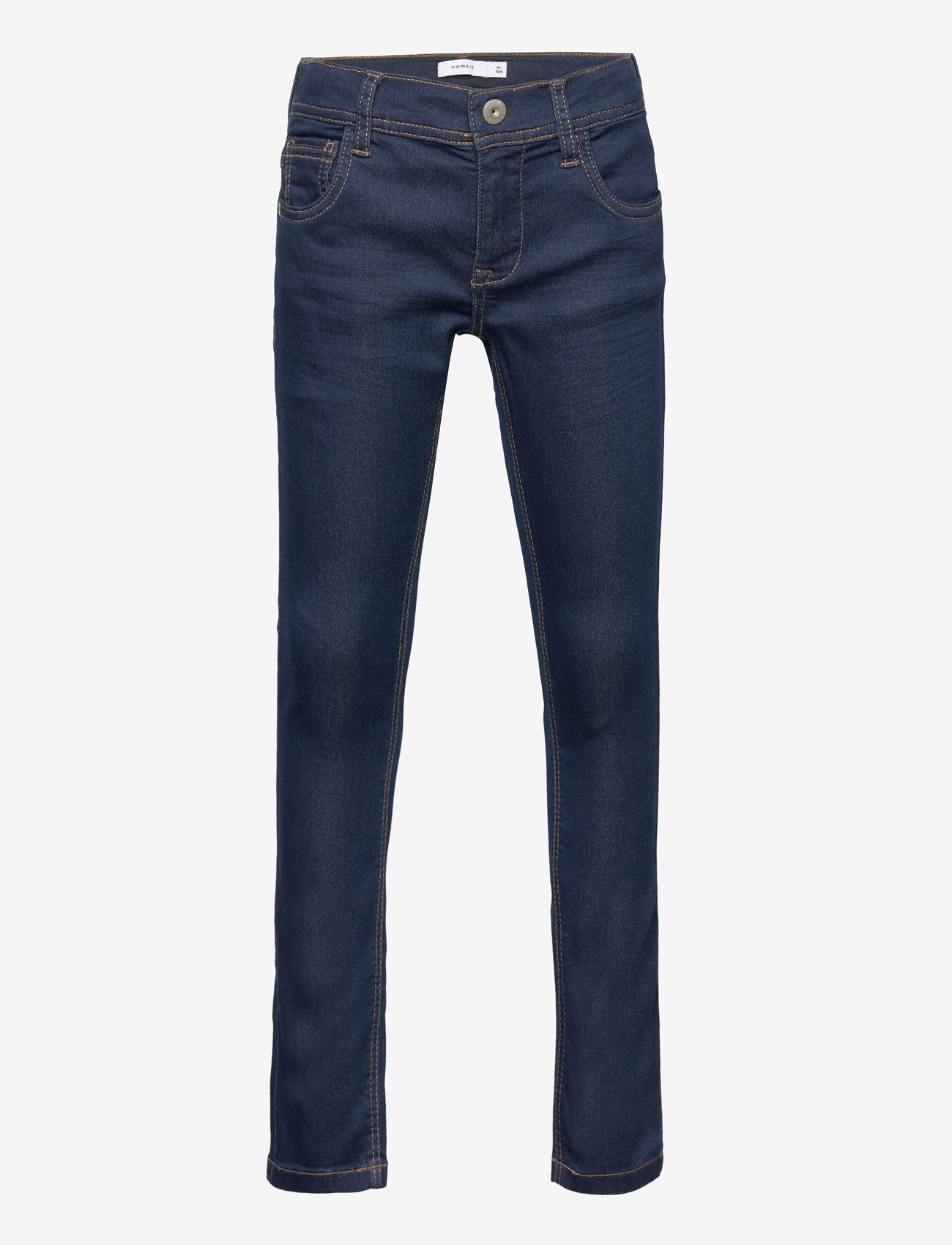 name it - NKMRYAN SLIM SWE JEANS 6116-TH NOOS - jeans skinny - dark blue denim - 1