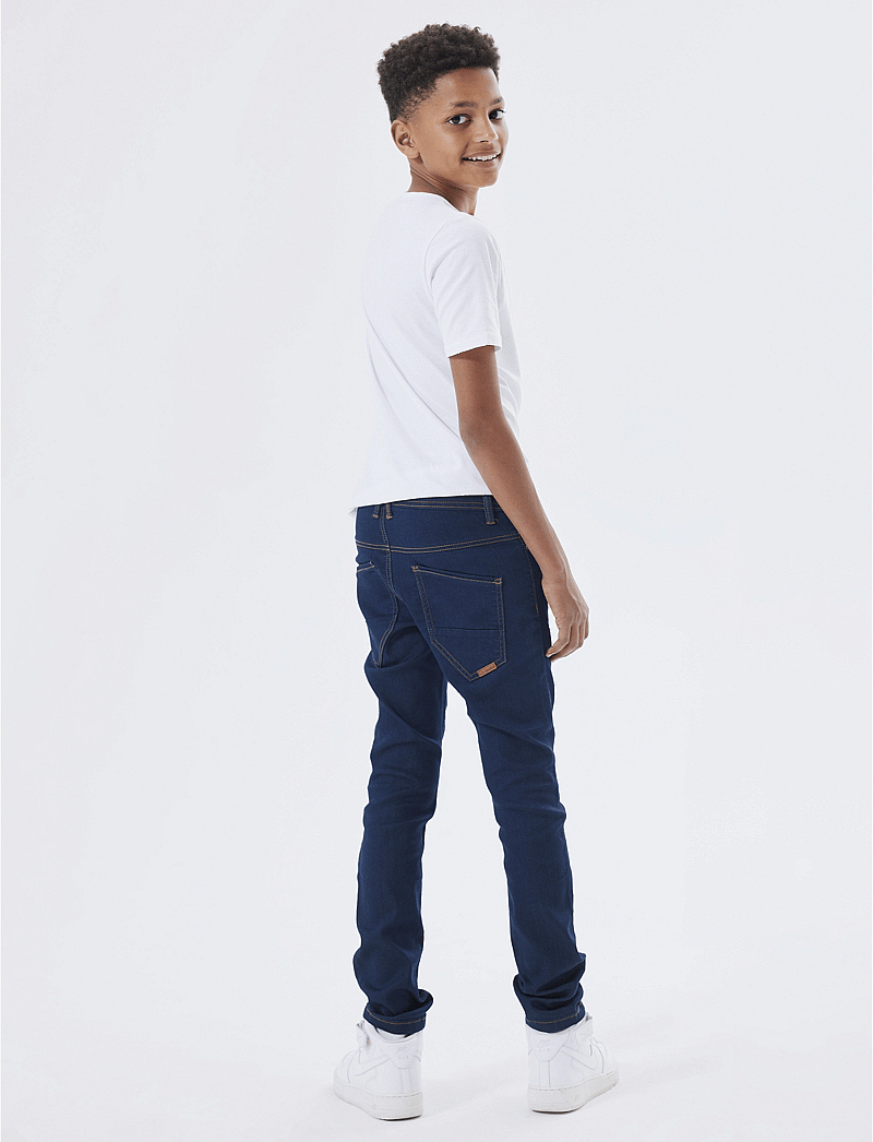 name it - NKMRYAN SLIM SWE JEANS 6116-TH NOOS - jeans skinny - dark blue denim - 0