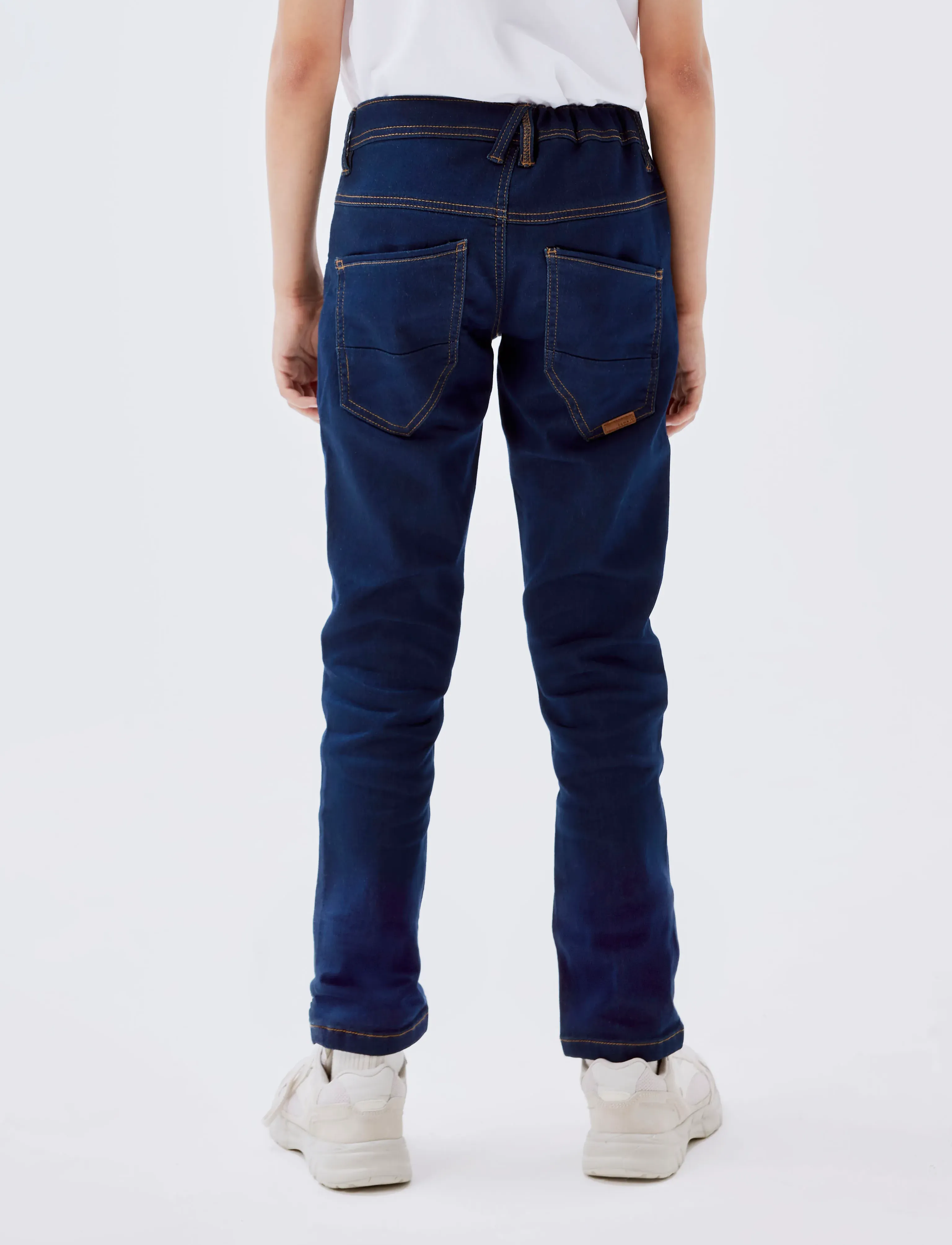 name it - NKMRYAN SLIM SWE JEANS 6116-TH NOOS - skinny džinsi - dark blue denim - 4