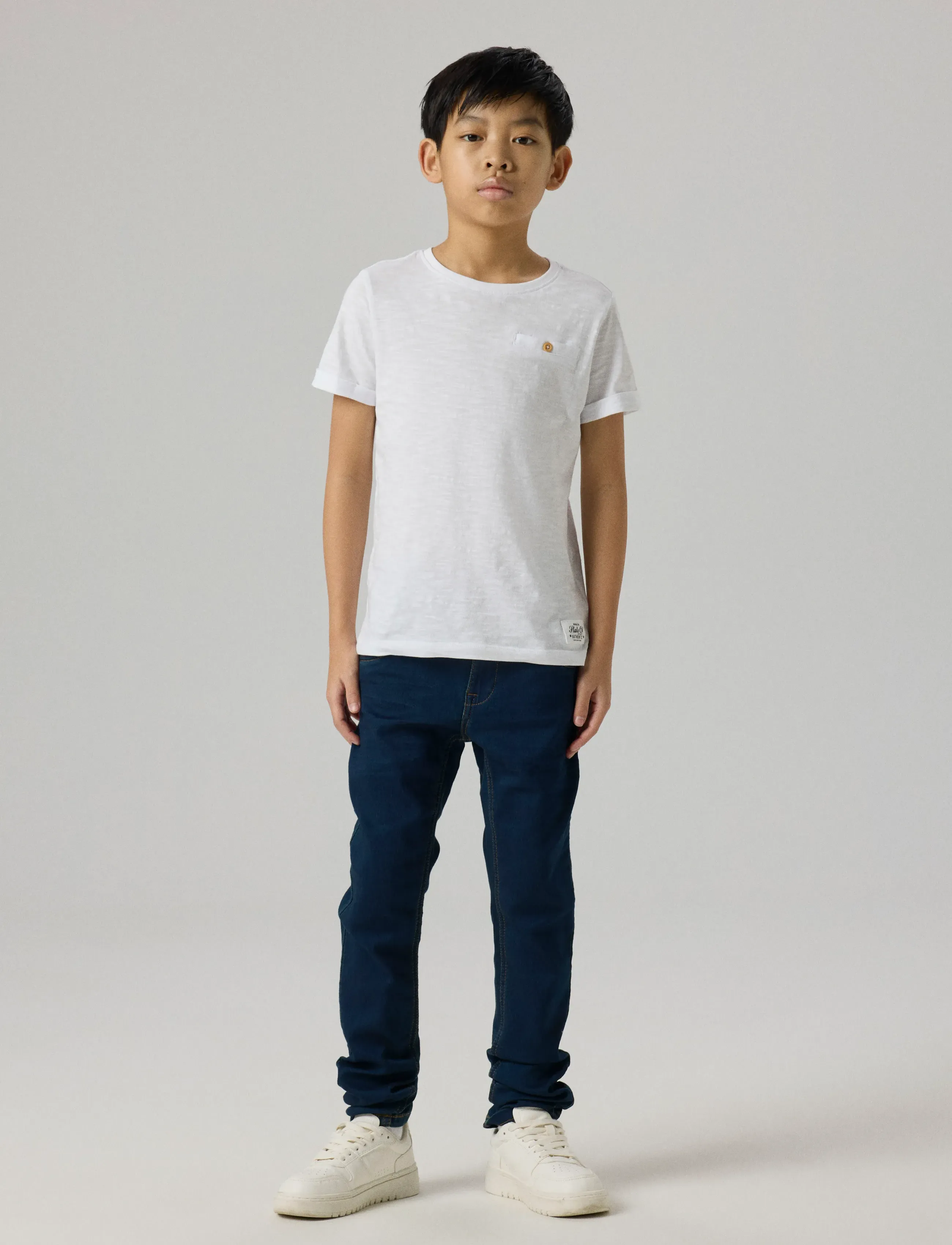name it - NKMRYAN SLIM SWE JEANS 6116-TH NOOS - skinny džinsi - dark blue denim - 5