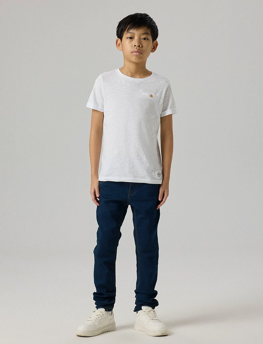 name it - NKMRYAN SLIM SWE JEANS 6116-TH NOOS - skinny džinsi - dark blue denim - 5