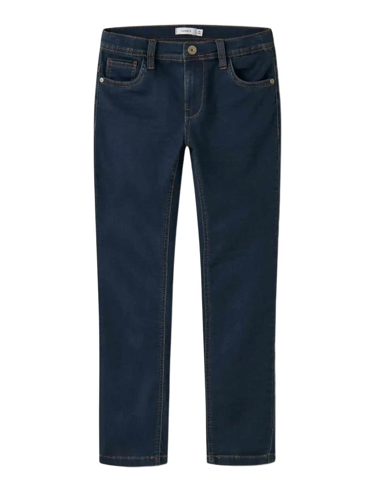 name it - NKMRYAN SLIM SWE JEANS 6116-TH NOOS - skinny džinsi - dark blue denim - 3