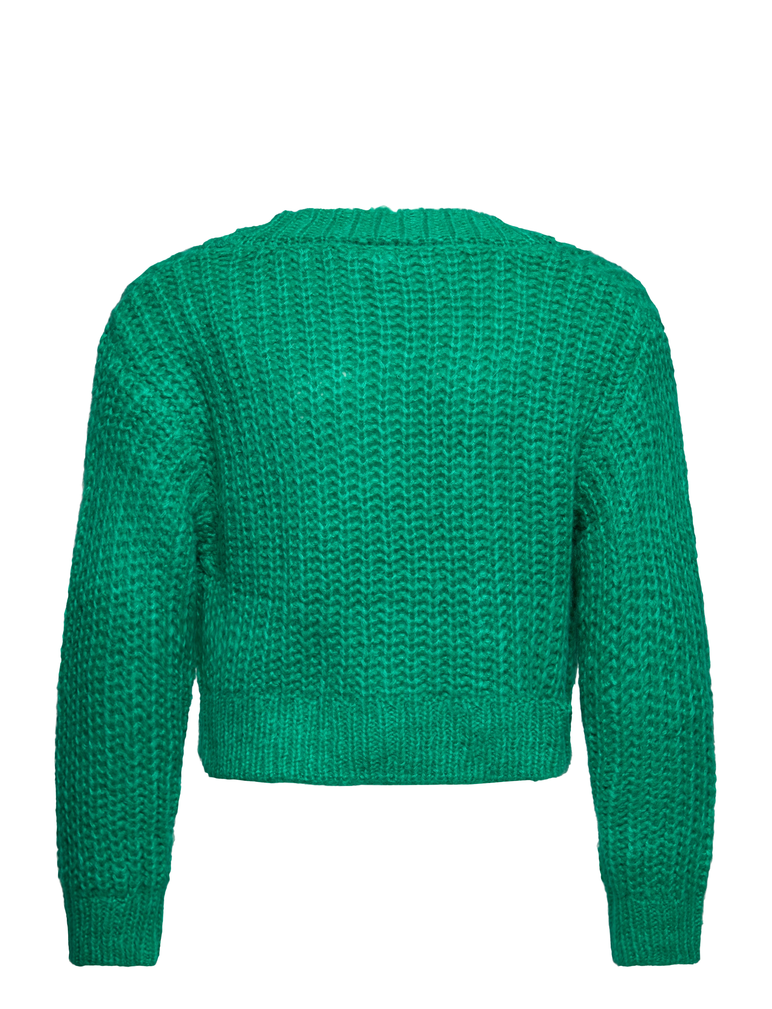 name it - NKFSIGRA LS KNIT CARD - emerald - 1