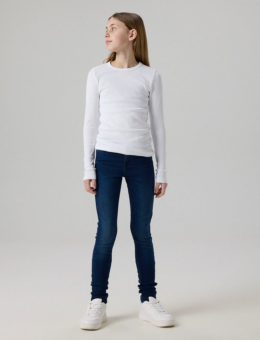 name it - NKFPOLLY SKINNY JEANS 1212-TX NOOS - jeans skinny - dark blue denim - 3