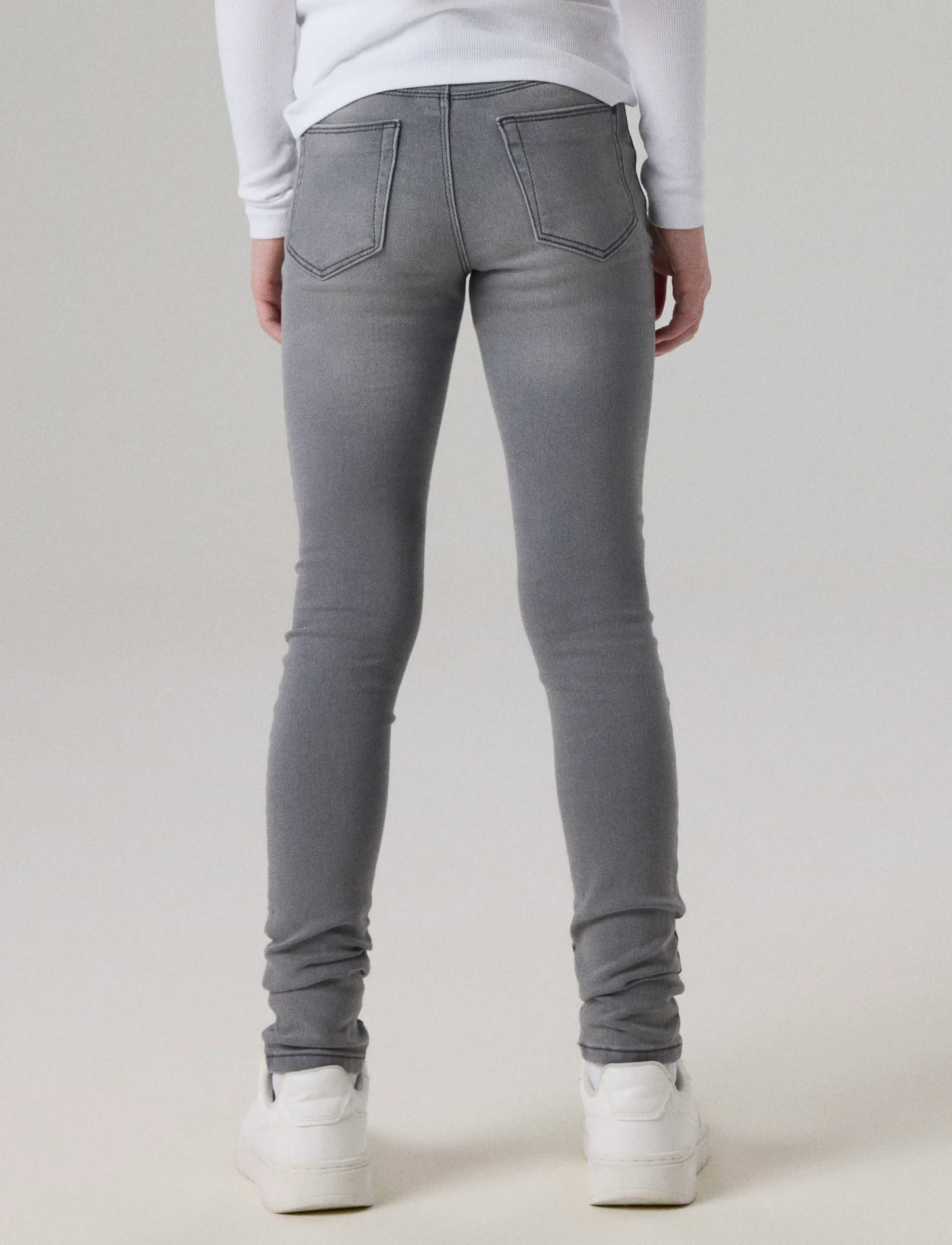 name it - NKFPOLLY SKINNY JEANS 1212-TX NOOS - skinny jeans - light grey denim - 3